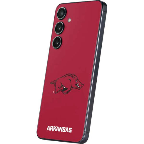 University of Arkansas-Fayetteville Razorbacks Red Logo Galaxy S25 Skin
